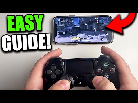 How To Connect PS4 Controller To Phone!