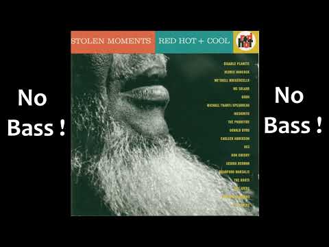 Nocturnal Sunshine ► MeShell Ndegeocello feat. Herbie Hancock (RED HOT + COOL) ◄🎸► No Bass Guitar ◄🟢