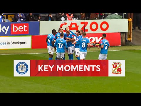 Stockport County v Swindon Town | Key Moments | First Round | Emirates FA Cup 2022-23