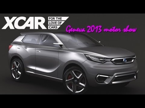 Ssang Yong SiV 1 - Geneva 2013 Motor Show - XCAR