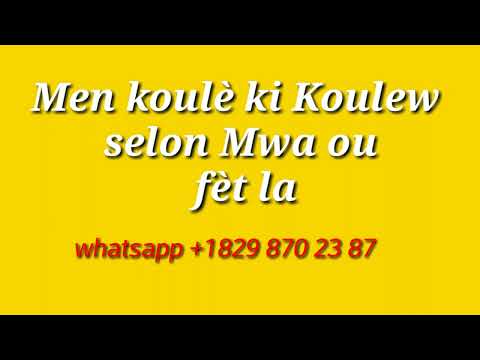 Men koulè ki koulèw selon mwa ou fèt la whatsapp:+1829 939 37 29