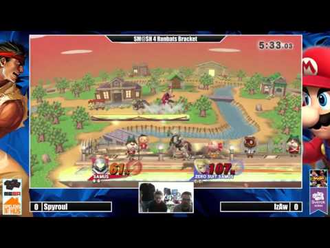 Smash ranbat 2 Season 2 Izaw vs Spyroul Winners Bracket