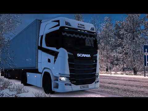 ETS 2, SCANIA S450, Еду из Лахти(FIN) в Быдгощ(PL).