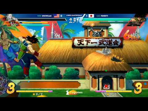 EVO 2018 - Dragonball Fighters Z - W2W | KnowKami vs CAG | Fenritti - Top 8