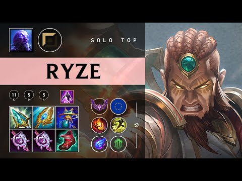 Ryze Top vs Riven - EUW Master Patch 26.02