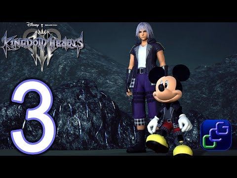 KINGDOM HEARTS 3 PS4 Walkthrough Proud Mode - Part 3 - Dark World, Ocean Between, The Neighborhood