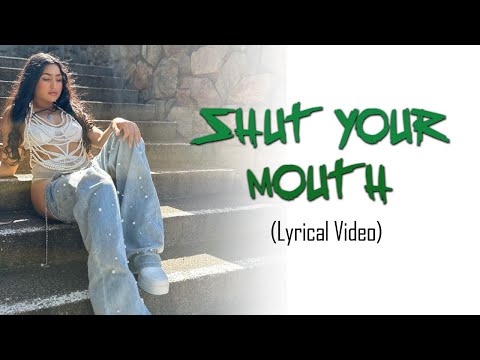 Shut Your Mouth ❌ - CLU POKHREL ( Official Lyrical Video)