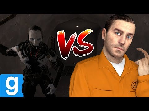 Je me bat contre un robot !!! GMOD SCP