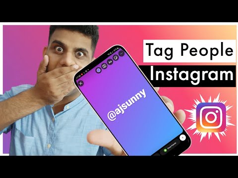How to tag people on Instagram story