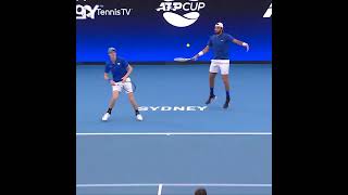 Whose Ball Was It?! Classic Doubles Confusion at the ATP Cup ?