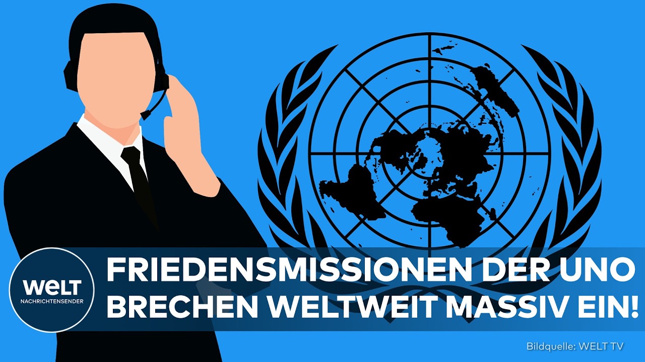 UNO-KRISE: Finanzprobleme und Konflikte bremsen Friedensmissionen aus! Neuer Tiefstand der Blauhelme