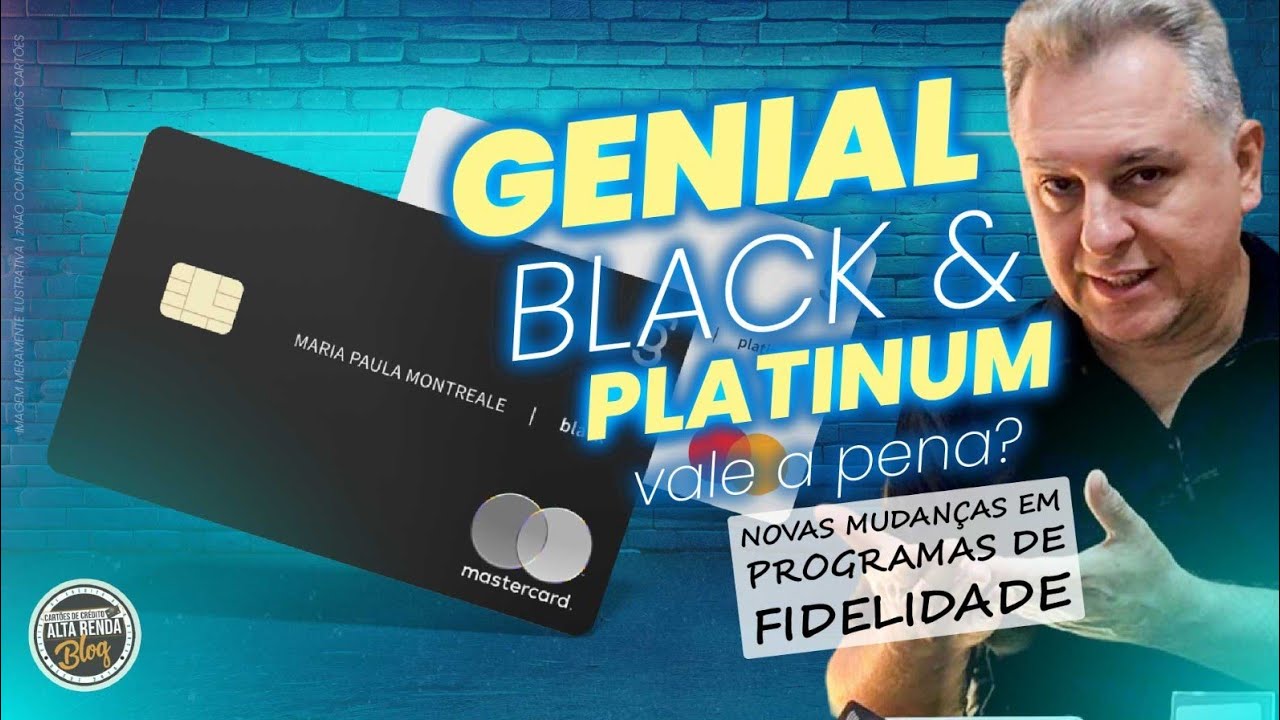 💳GENIAL MASTERCARD BLACK E PLATINUM! MUDANÇAS NO PROGRAMA DE FIDELIDADE. AINDA VALE A PENA?