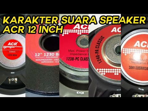 Karakter speaker acr 12 inch series 1225,1230,1238,1240,30H120SRW38B #edisielektroniki