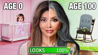 Birth to Death! 100 Year Looksmaxxing Challenge