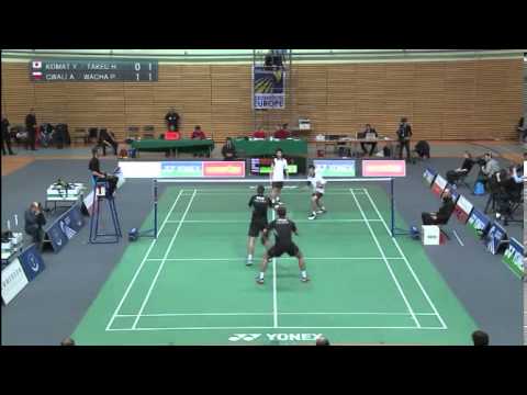 Final MD A.CWALINA / P.WACHA [3] (POL) VS Y.KOMATSUZAKI / H.TAKEUCHI (JPN) 2013 Polish Open