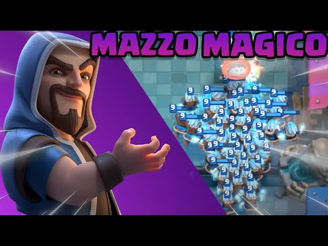 CLASH ROYALE IL MAZZO DEI MAGHI