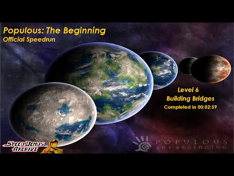 Populous: The Beginning (Official Speedrun) - Level 6 (00:02:59)