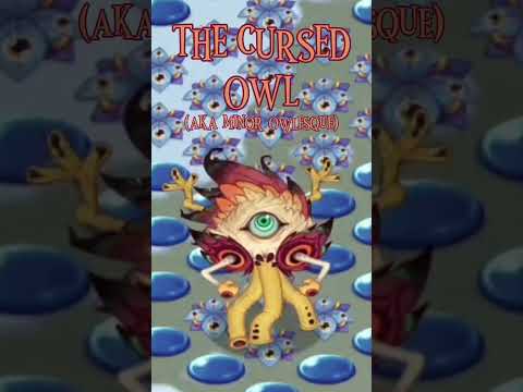 THE CURSED OWL | Minor Owlesque from #mysingingmonsters #msm #faerieisland #shorts