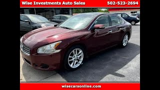 2009 Nissan Maxima S Used Sellersburg, IN Wise Investments Auto Sales