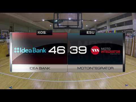 Idea Bank vs Motointegrator - XI kolejka - Warszawa - Koszykarska Liga Biznesu