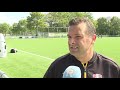 FC Dordrecht-trainer Claudio Braga over het meetrainen van Anass Achahbar,