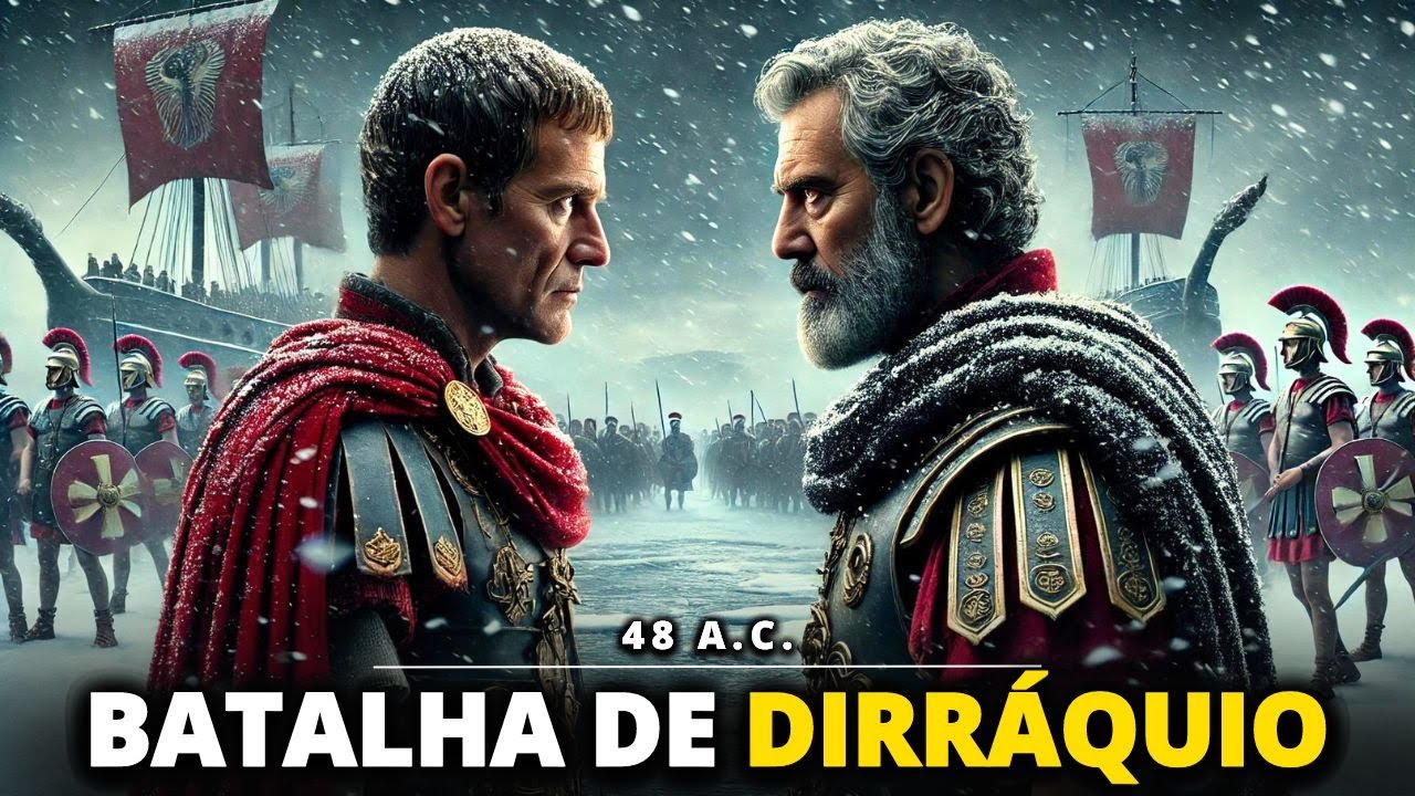 A Batalha de Dirráquio: César contra Pompeu (48 a.C.)