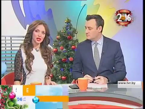 Alexey Gross at the Belarus morning show