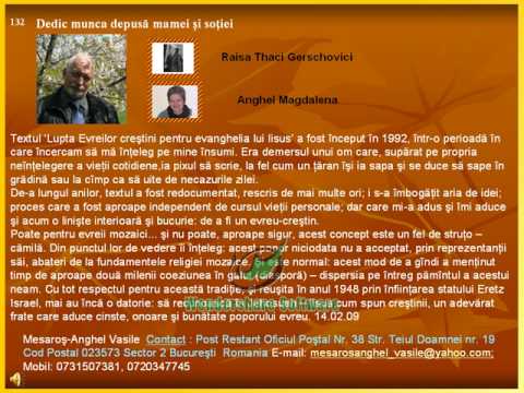 Lupta Evreilor Crestini pentru Evanghelia lui Iisus Eseu - Text Documentar filmat