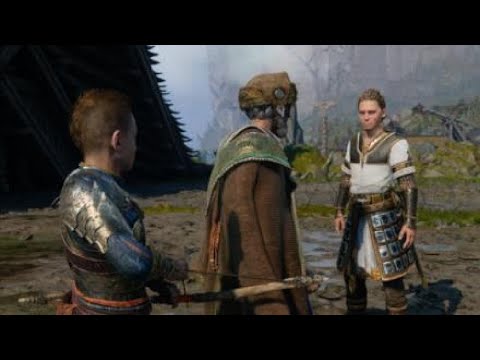 Thor saves Loki from Heimdall - God of War Ragnarok