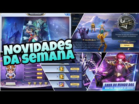 Troca de Tesouros, Boneco de Cavaleiros, Combate JxJ Sibéria (PvP Melee), Banner e mais.