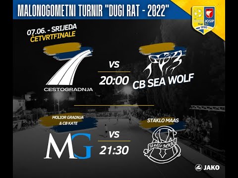 Četvrtfinale - Molior gradnja & CB Kate vs. Staklo Maas
