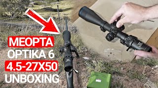 Puškohled Meopta MeoPro Optika6 4,5-27x50 RD FFP MRAD