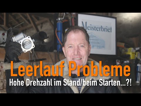 Idling problems - High engine speed when stationary/starting...?! Explained by a mechanic