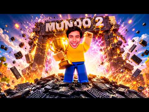 I BEAT WORLD 2 IN ESCAPE THE KEYBOARD!🏆