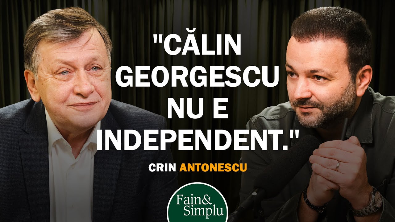 CINE E CANDIDATUL SERVICIILOR? CRIN ANTONESCU, FAȚĂ CU TRECUTUL ȘI VIITORUL. | Fain & Simplu 235