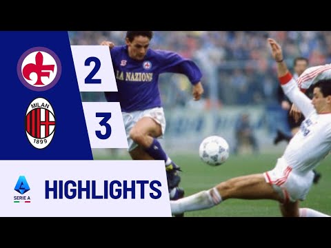 Florentina Vs. AC Milan | Highlights | Serie A 1989/90 Giornata 23