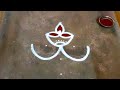 Aavani madham vilakku kolam|5 dots pandaga muggulu|flower rangoli designs|Krishna jayanthi poo kolam