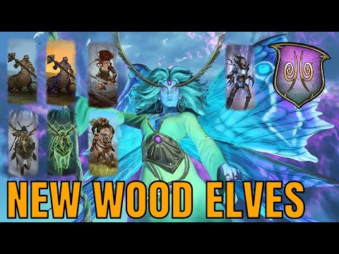 ALL NEW WOOD ELF UNITS | The Twisted & The Twilight - Ariel, Zoats, Reindeer Knights & More!