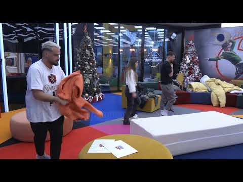 Banorët luajnë e kërcejnë mbi dyshekë - Big Brother Albania Vip