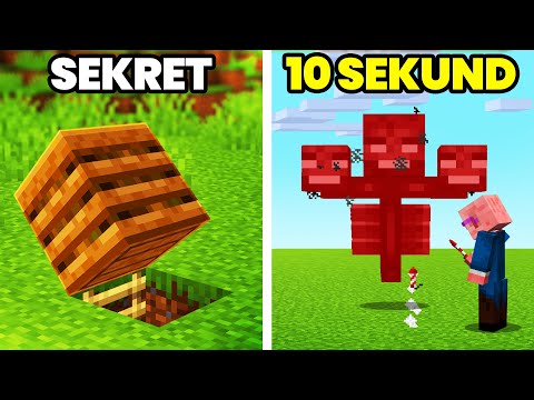 35 DZIWNYCH, ale UŻYTECZNYCH LIFEHACKÓW w Minecraft!