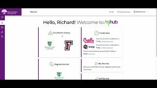 Banner Self-Service My Hub