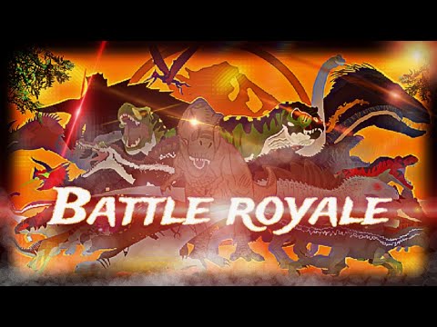 Jurassic world dinosaurs Battle Royale | Stick Nodes Dinosaur Animation Battle 2024
