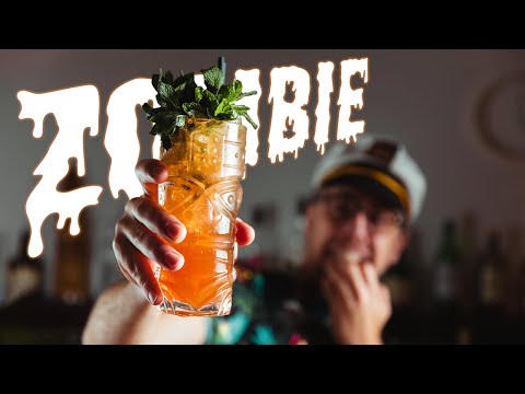 La recette du cocktail zombie - un tiki MONSTRE