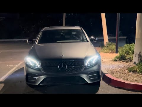 POV: 2018 Mercedes AMG E43 Late Night Drive | Raw Sound