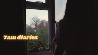 7AM Diaries | Luteal Phase Self-Care Day 🌸 | Morning Routine Rituals, Gentle Workout, & Aldi Haul