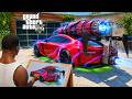 GTA 5 Franklin Repairs And Modifies The Best Super Car Enus Paragon Super Car