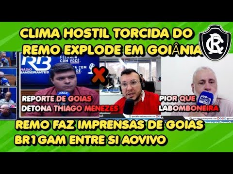 TORCIDA DO REMO ASSUSTA IMPRENSAS DE GOIAS  #remo #goias