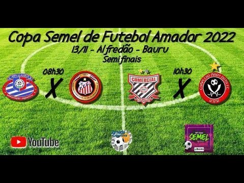 Ao Vivo - Copa Semel - Semifinais - 100% Gasparini x Parquinho / Comercial x Complexo Mary Dota