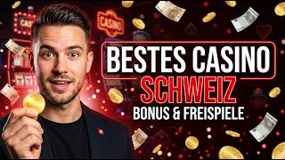 Bestes Online Casino Schweiz? Bonus & Freispiele im Test 🎰