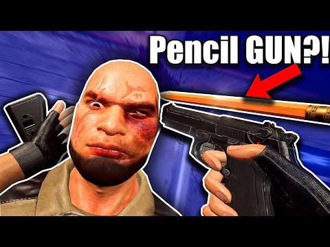 Making The Coolest Weapon Combos in Hard Bullet VR! ┃Gun Edition...